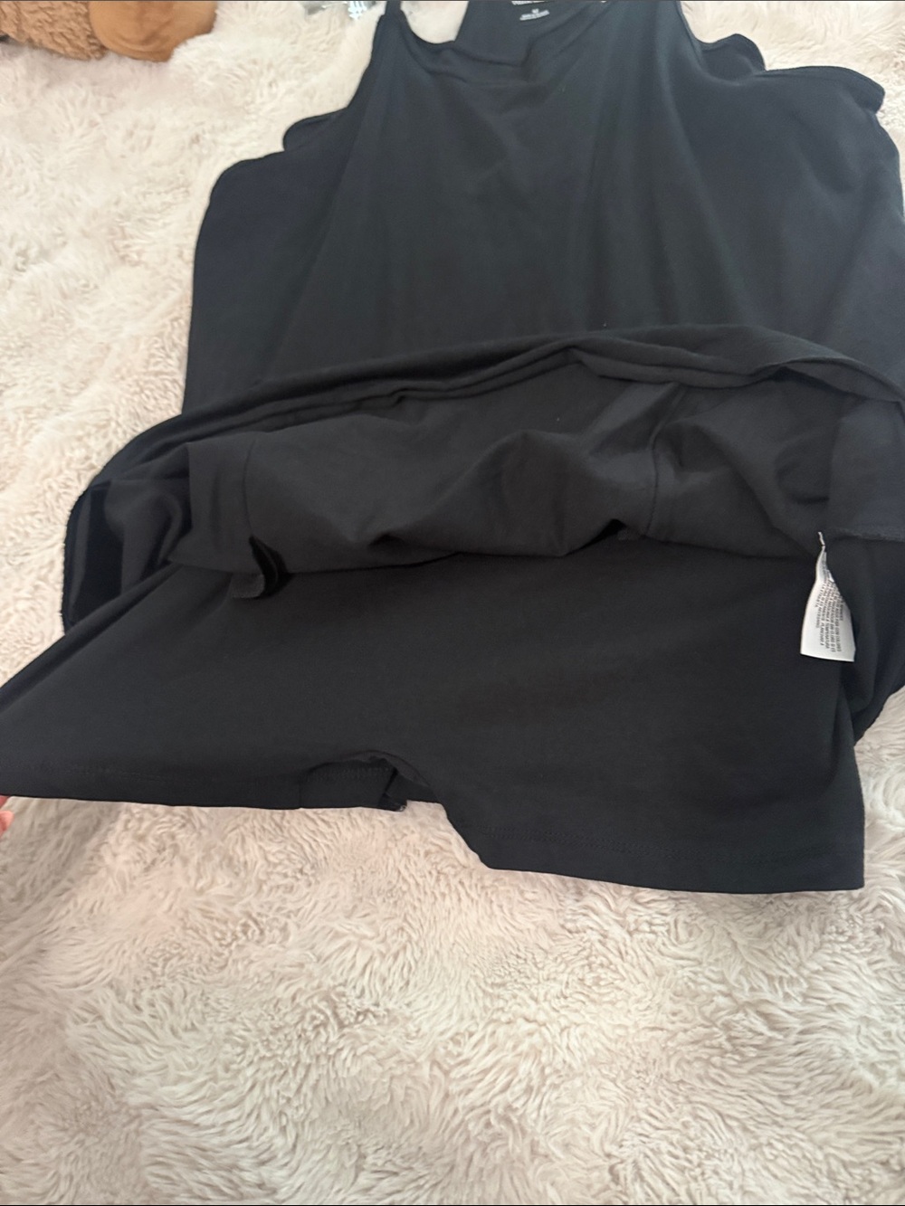 Wild fable Black Pocket Racerback Tank Dress - Picture 5 of 10